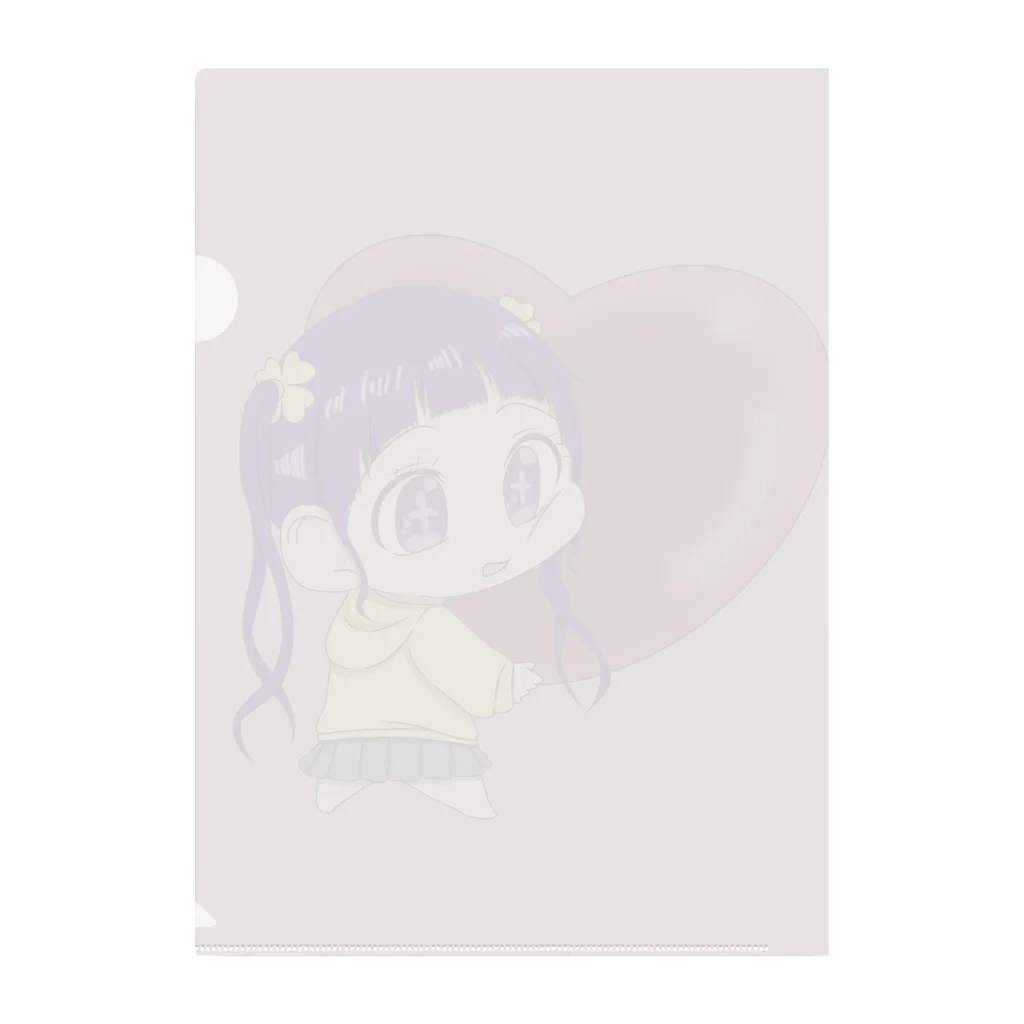 suzumisouの女の子 りんちゃん Clear File Folder