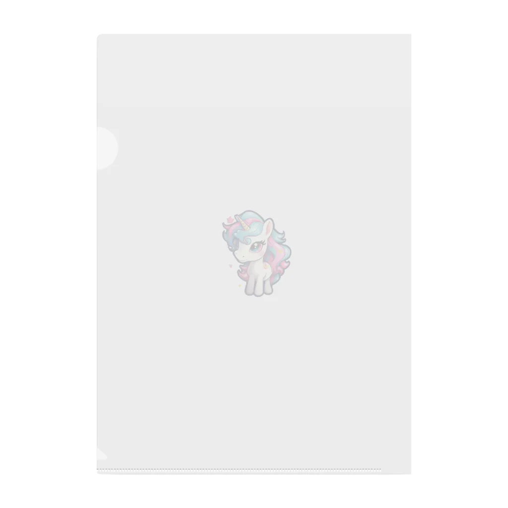 おちょファクトリーのユニちゃん Clear File Folder