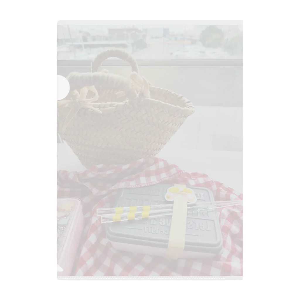 あいざわりさ子の限定商品　休日の朝 Clear File Folder