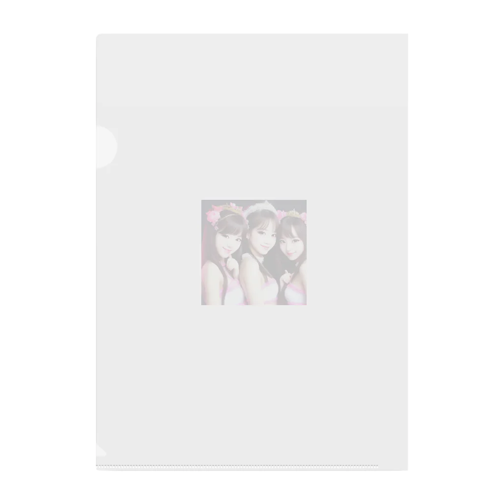 KSK SHOPの美少女アイドルグループ Clear File Folder