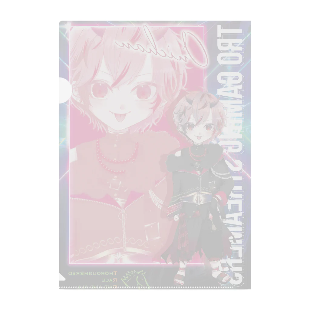 TRO gamingのSTREAMER　「おにちゃん」 Clear File Folder