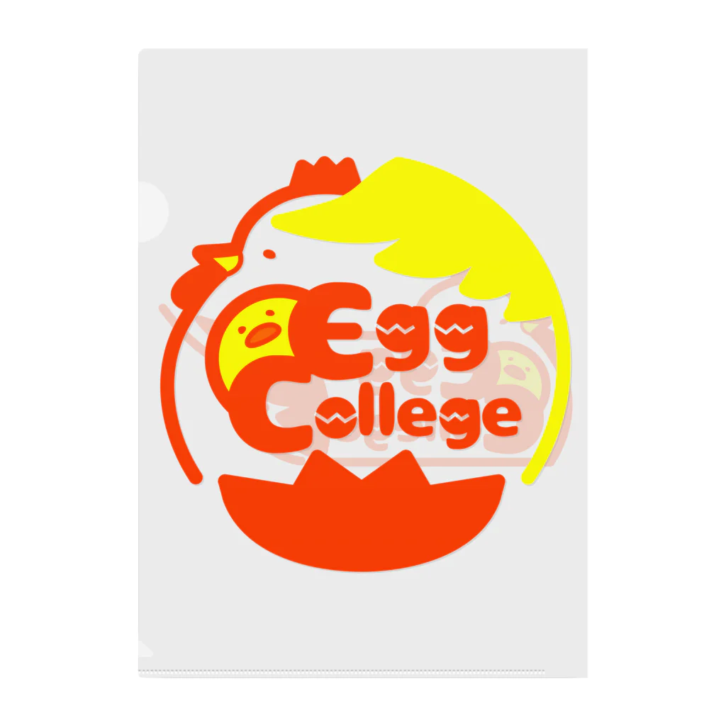 Egg college 物販サークルのEgg college 公式 クリアファイル