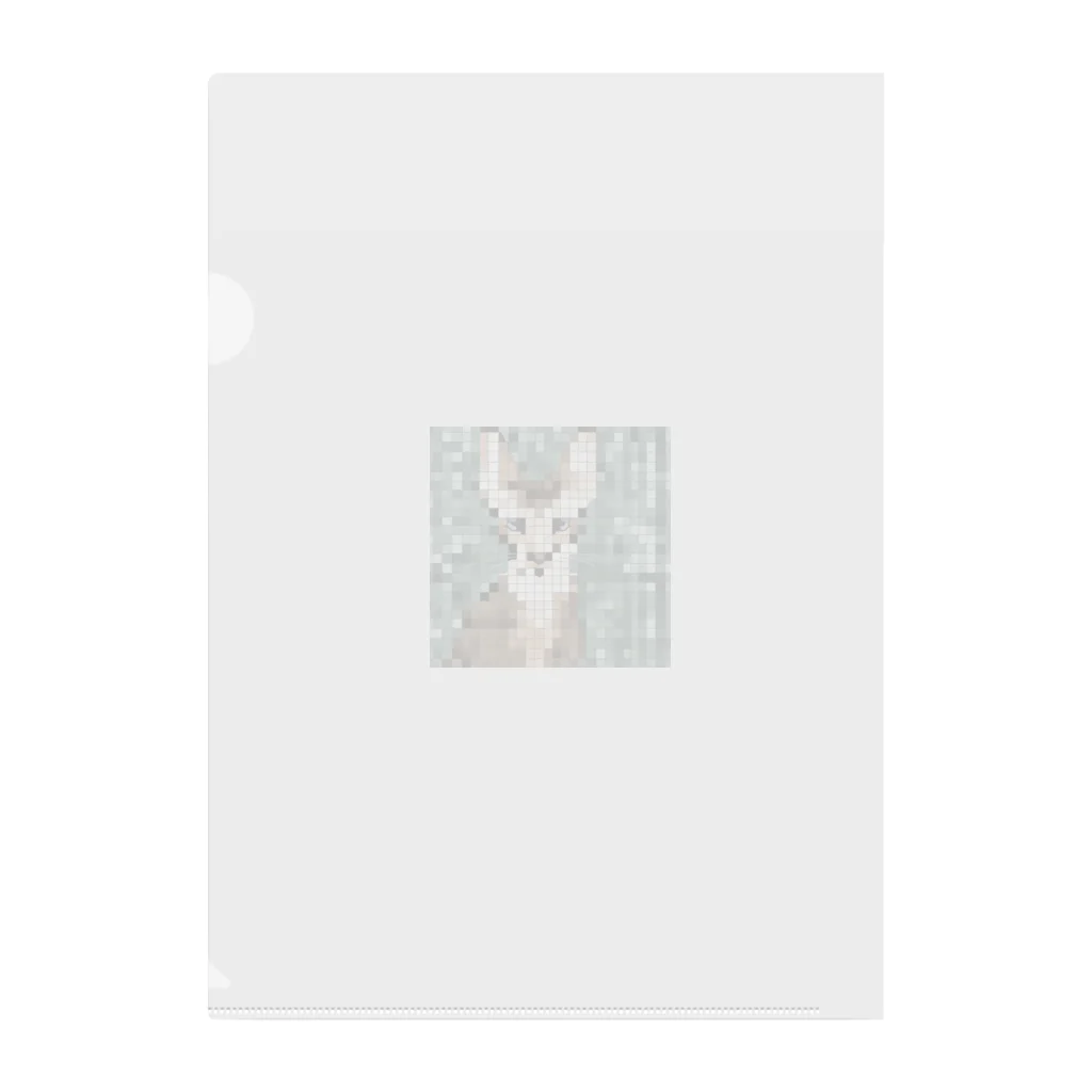 kindonesiaのドット絵のヒマラヤンキャット Clear File Folder