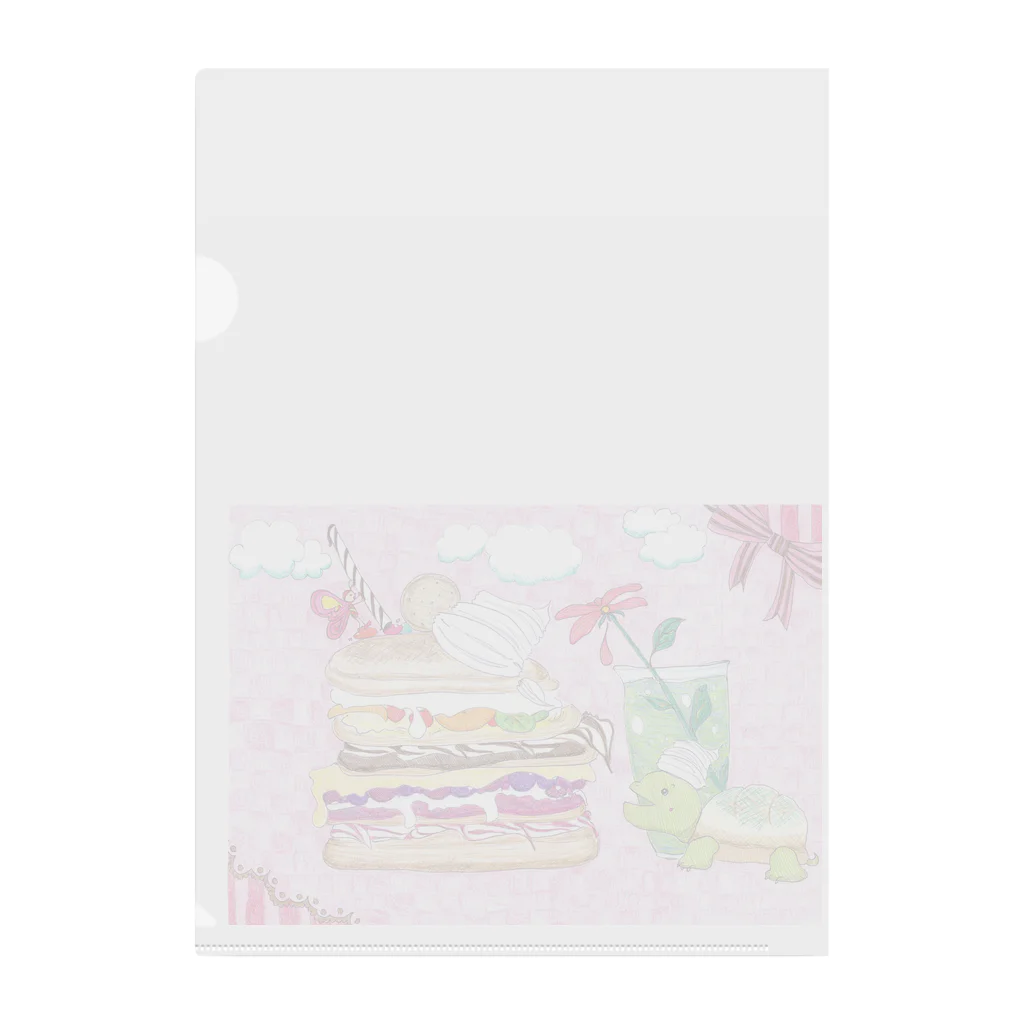 つぎのかめろんぱんけーき Clear File Folder