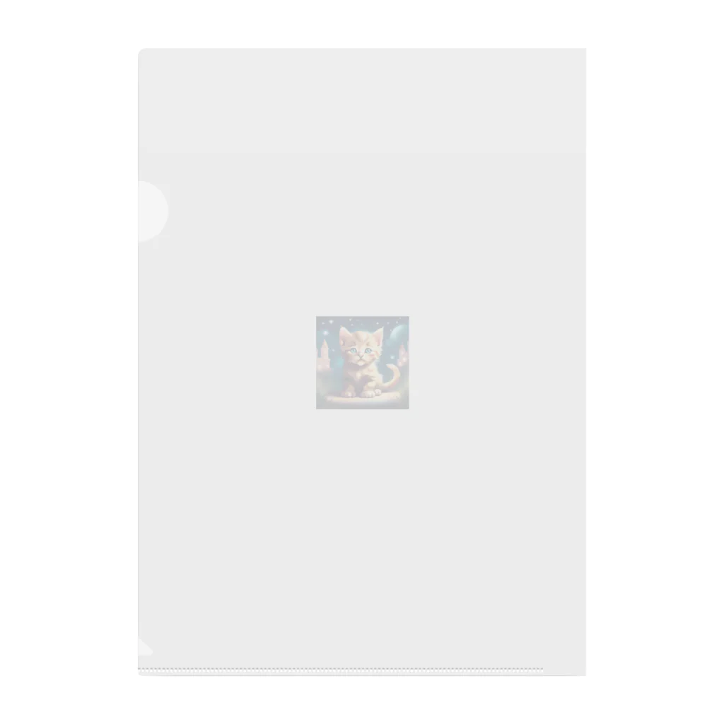 hiropon0712の可愛い子猫 Clear File Folder