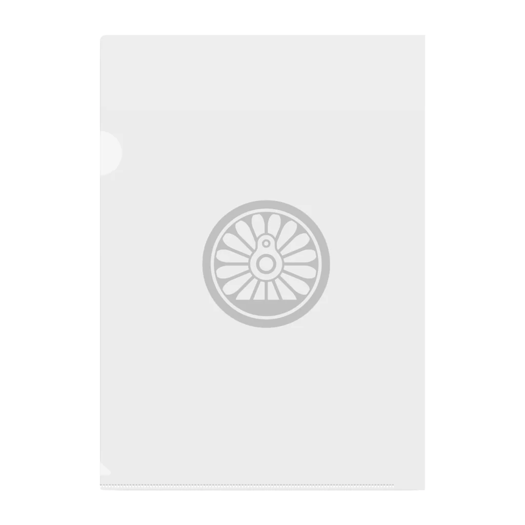 レールファン&スピリチュアルアイテムショップの動輪デザイン　ＳＬの車輪 Clear File Folder