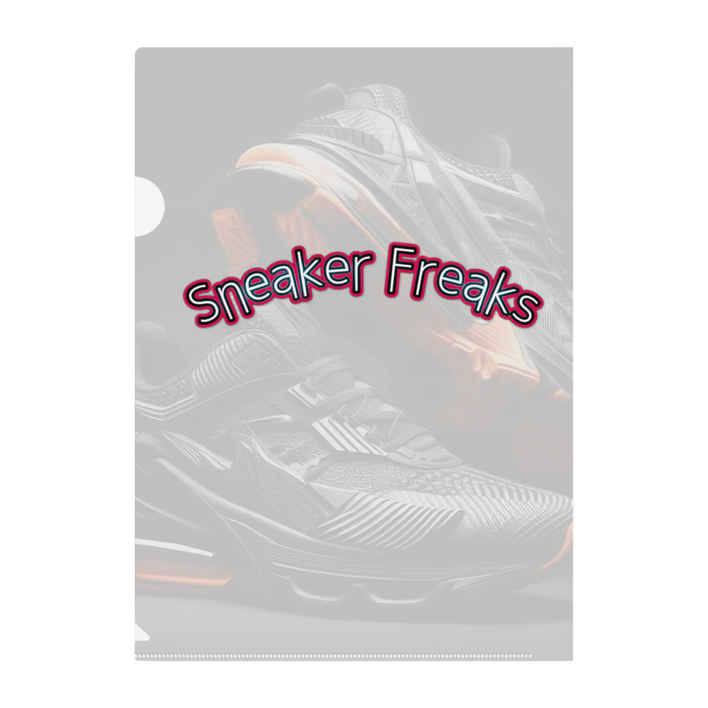 Lock-onの【Sneaker Freaks】Sunset Strike01 Clear File Folder