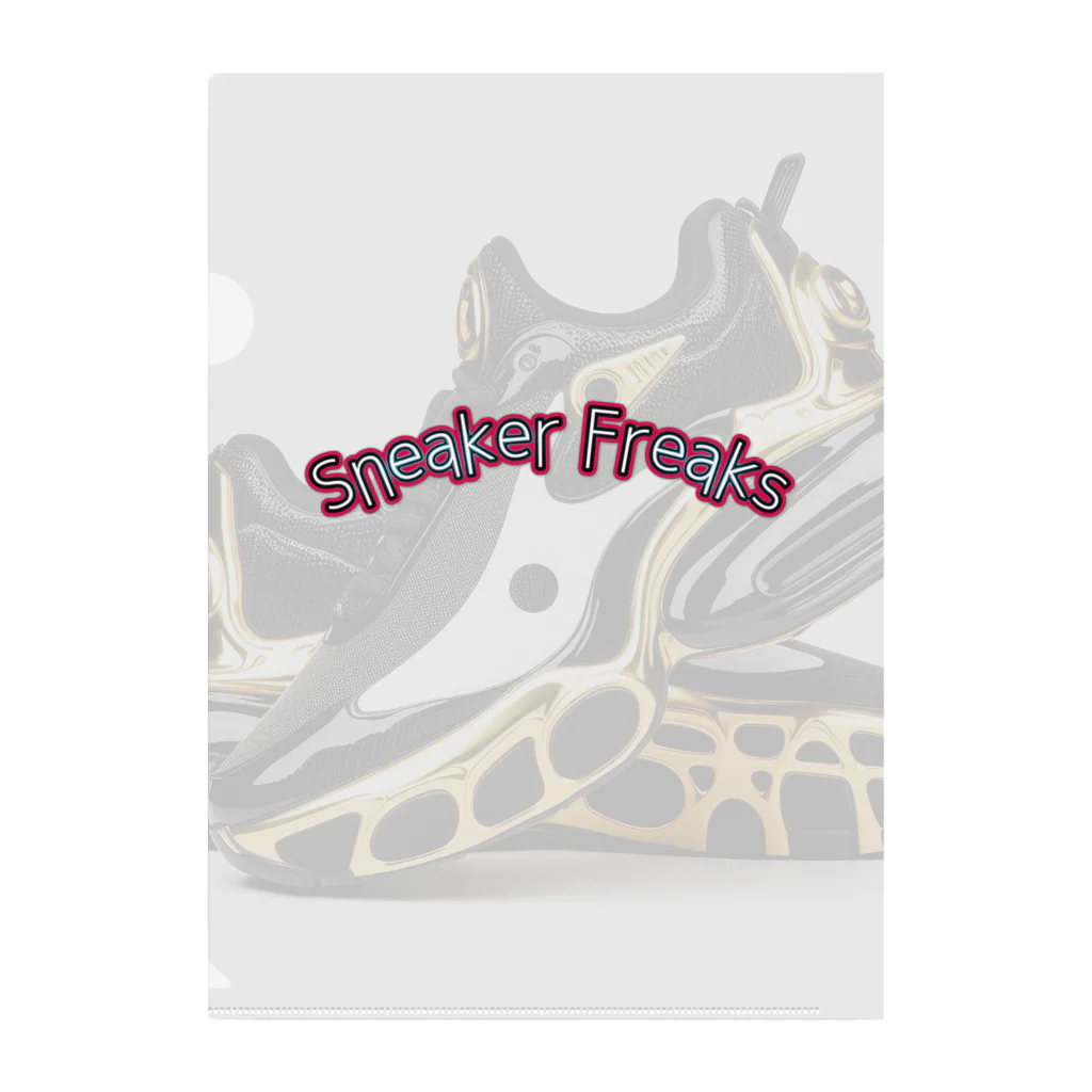 Lock-onの【Sneaker Freaks】Liquid Slider01 Clear File Folder