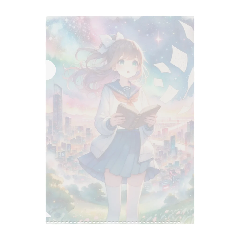 エビマヨ工房のdreaming diary Clear File Folder