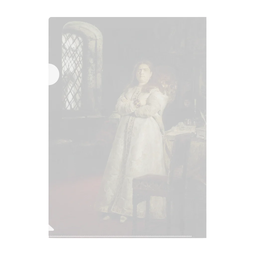 世界美術商店の皇女ソフィア / Grand Duchess Sofia at the Novodevichy Convent Clear File Folder