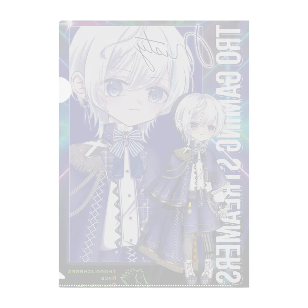 TRO gamingのSTREAMER　「みすてぃ」 Clear File Folder