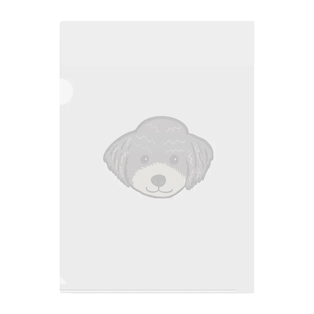 コジコジらんどのトイプーのコタくん Clear File Folder