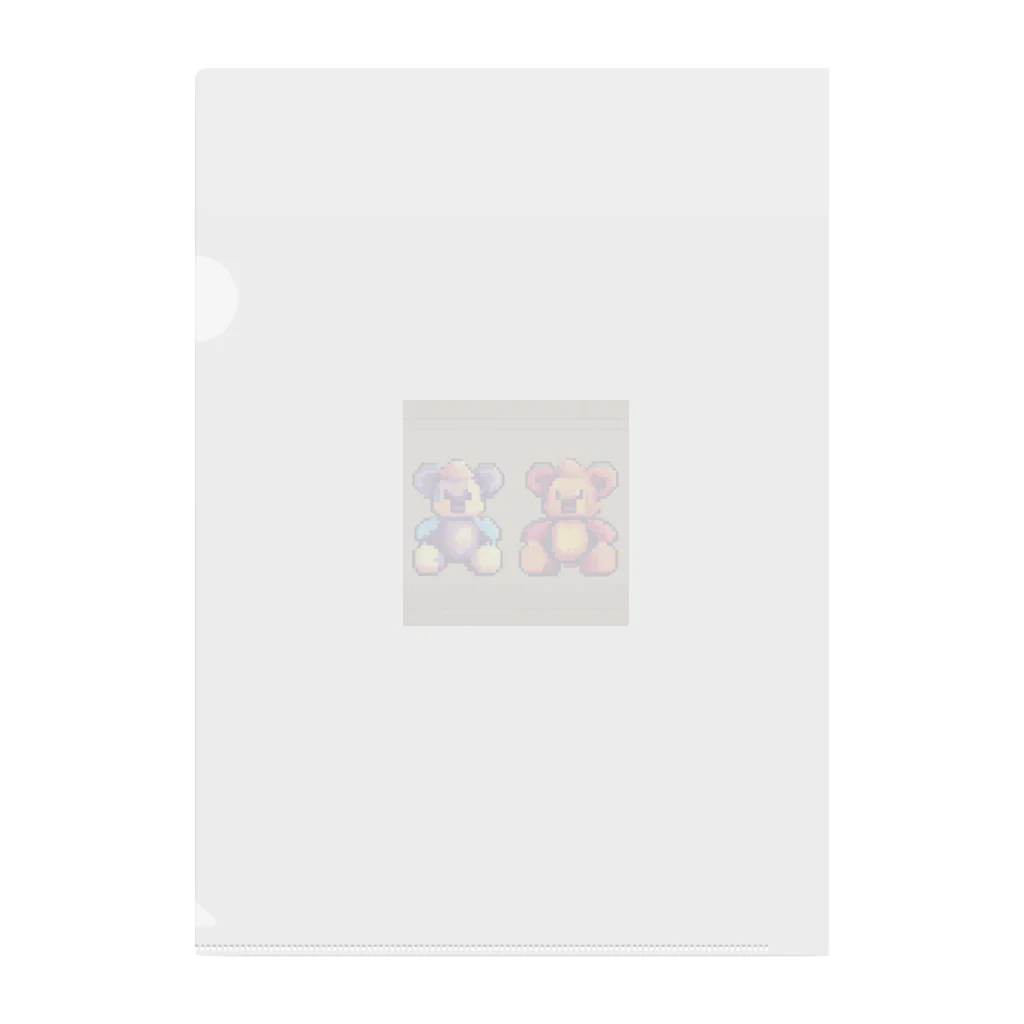 koba777のドット絵アグーチ Clear File Folder