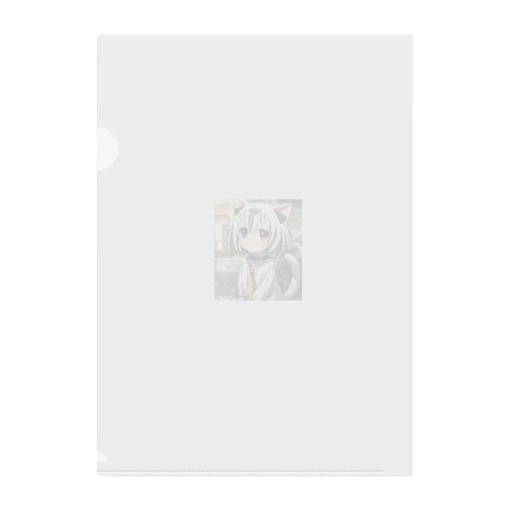 noguchi8のにゃん娘 Clear File Folder