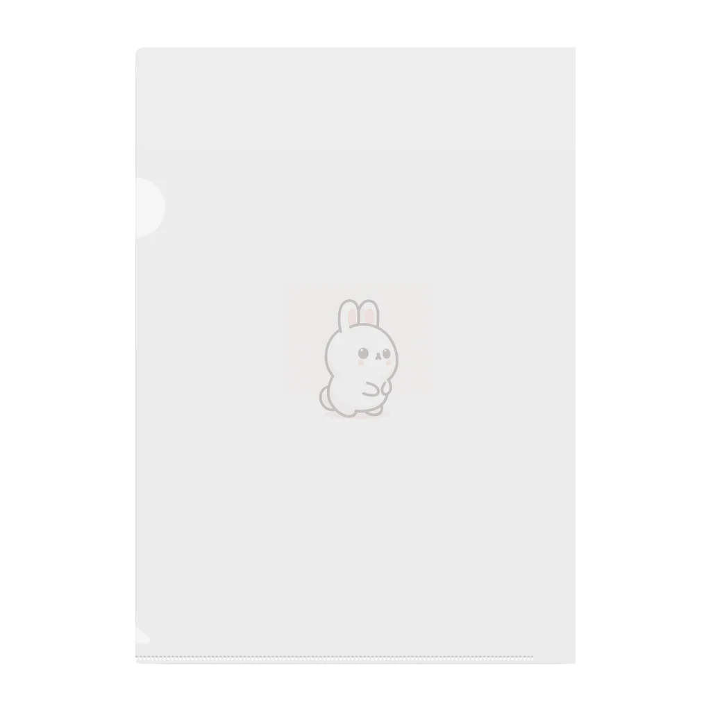 pekikoのうさぎの梅 Clear File Folder