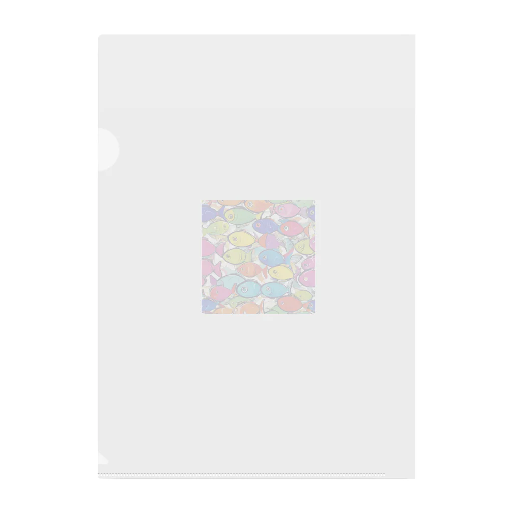 D-JOYのcolorful "sakana" Clear File Folder