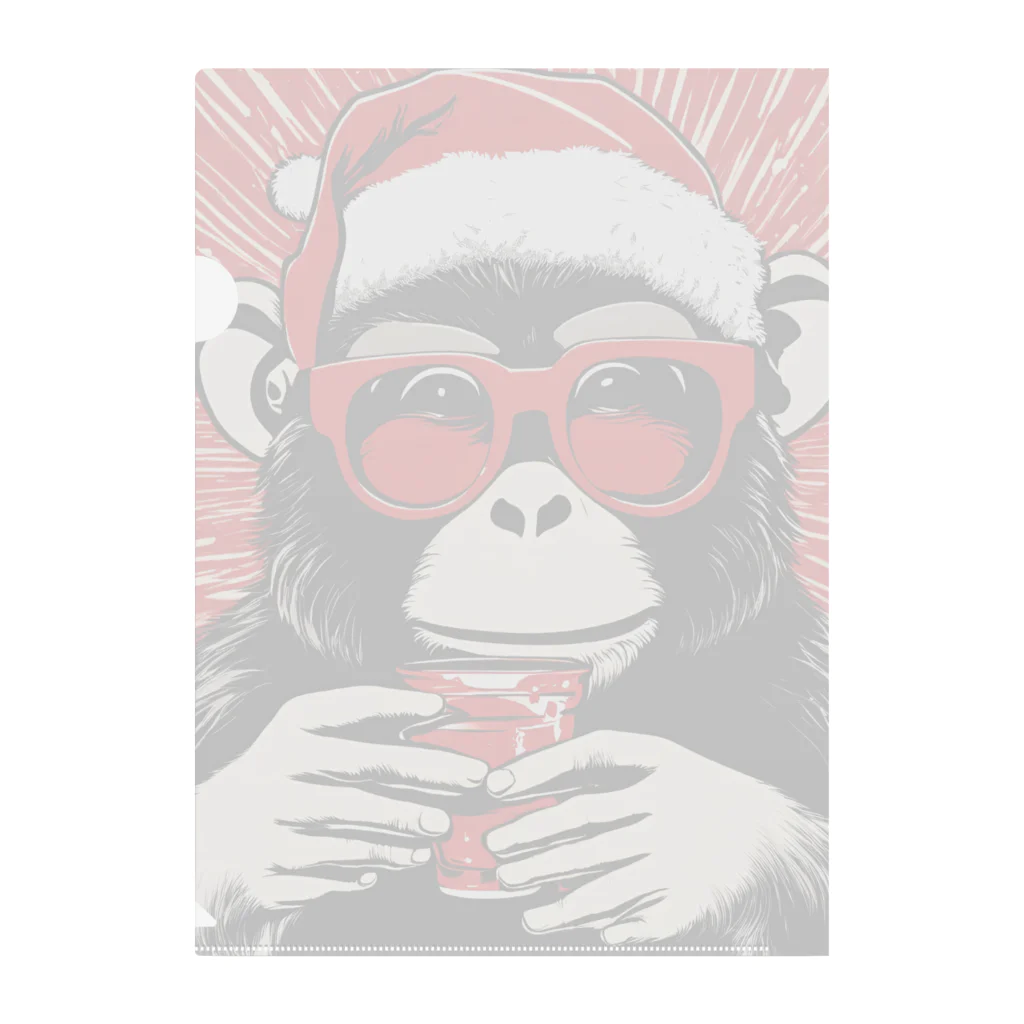猿人★ロックの猿人ロック クリアファイル