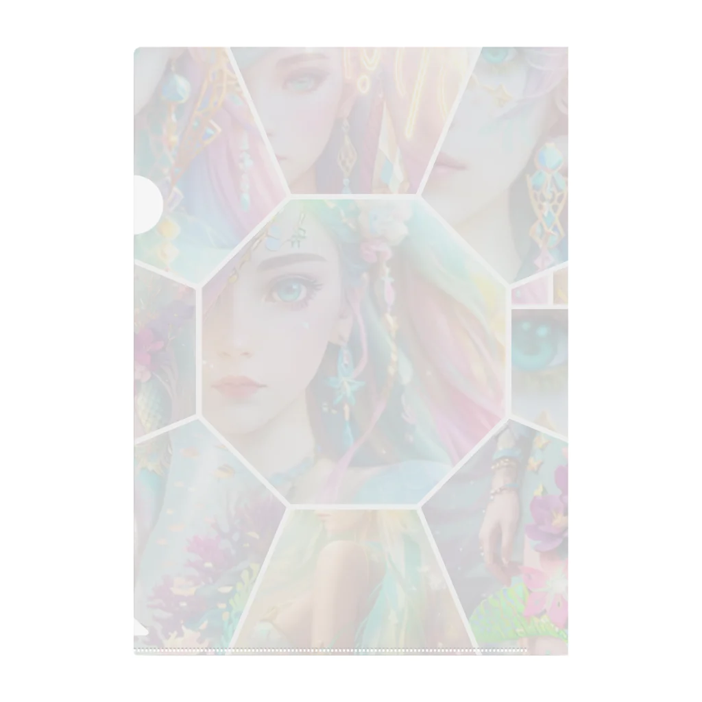 💖宇宙整体♪🌈♪こころからだチャンネル♪💖のcutie mermaid REINA WORLD クリアファイル