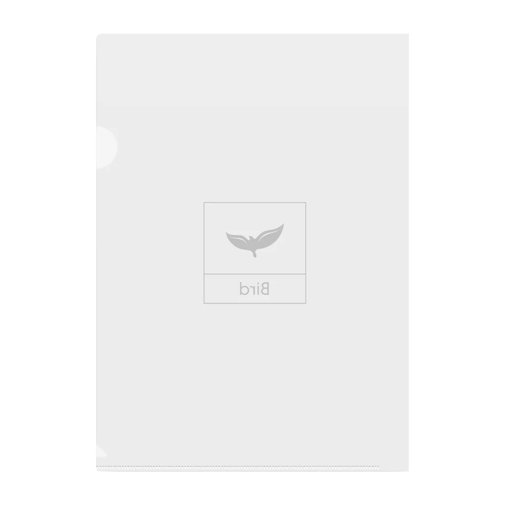 ミニマルくんの四角におさまるBird Clear File Folder