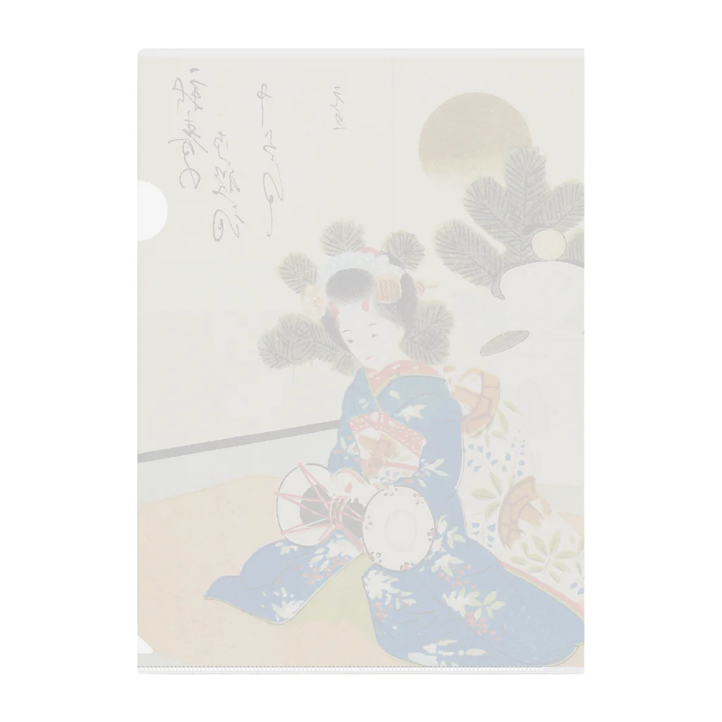 Togetsu no Moriの森 吐月  Togetsu Mori Clear File Folder