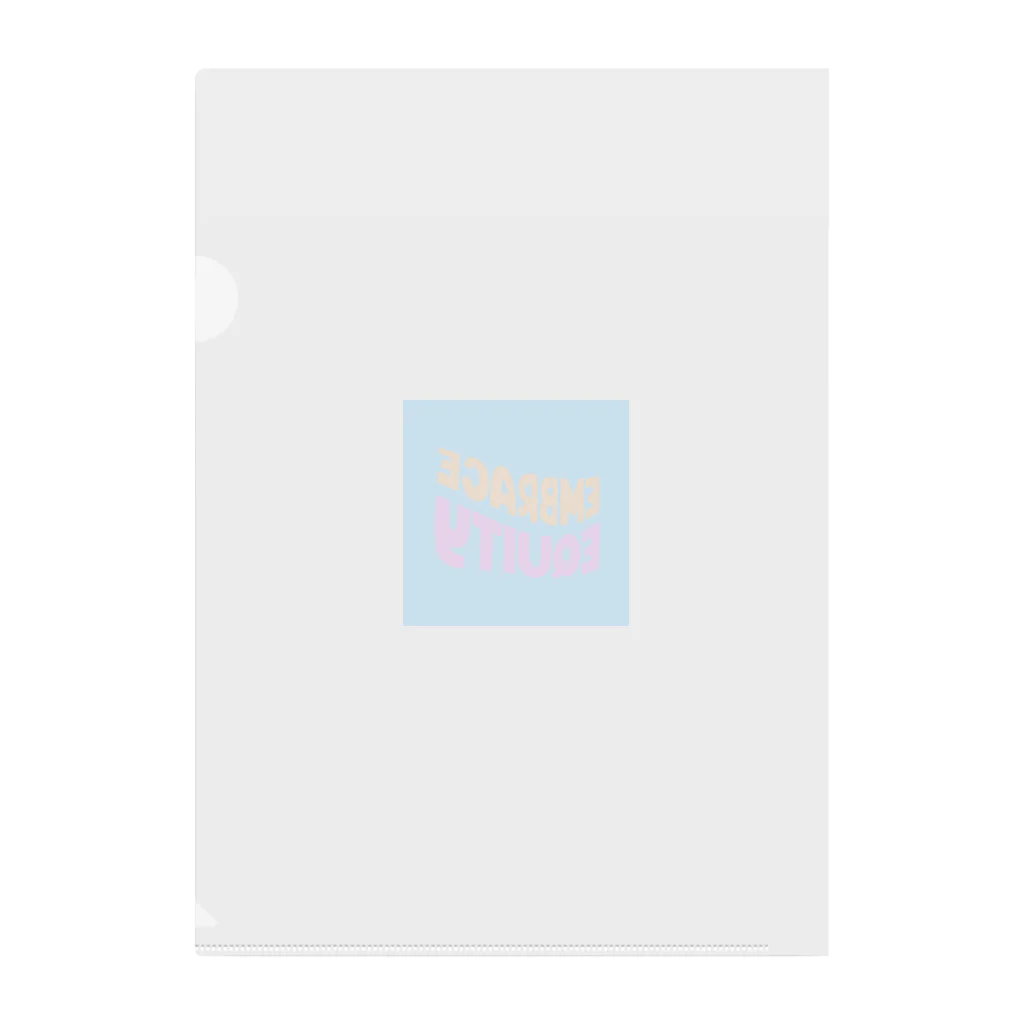 "Elegance Crew"のエンブレイス Clear File Folder