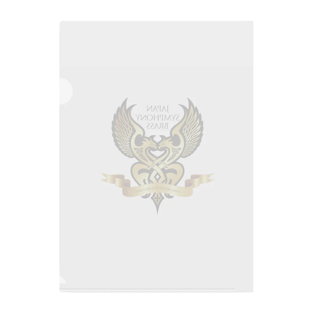 Japan Symphony Brassのオフィシャルグッズ/ロゴマーク Clear File Folder