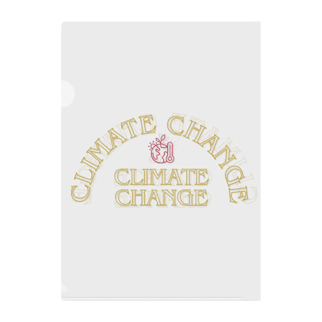 garireoのCLIMATE CHANGE（気候変動） Clear File Folder