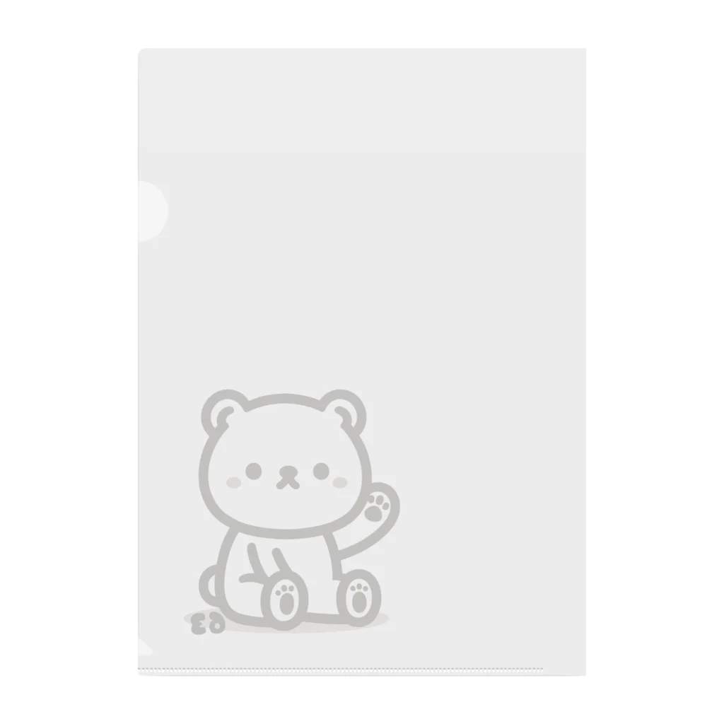 romiromi☆6363のROMIKUMA Clear File Folder