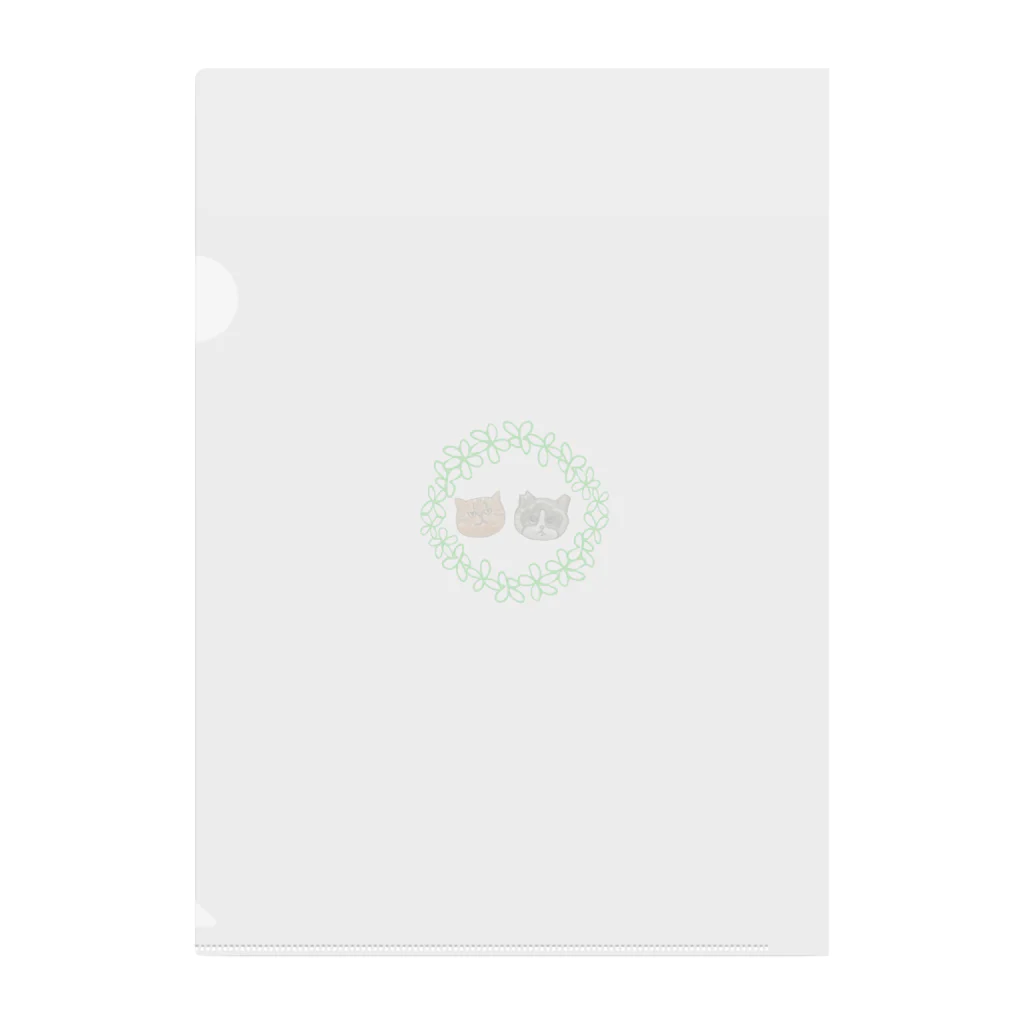 かりんぱんなのイラスト風かりんぱんなちゃん Clear File Folder