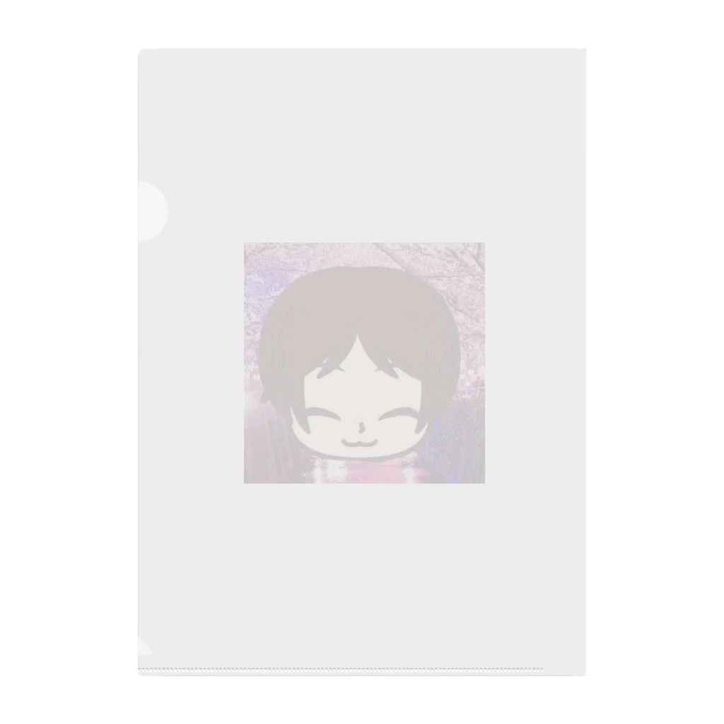 瀧さんショップのおかずちゃん似顔絵２ Clear File Folder