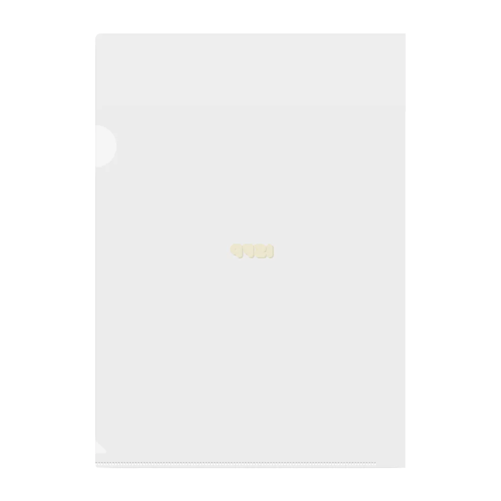 take0616のISFPのグッズ Clear File Folder