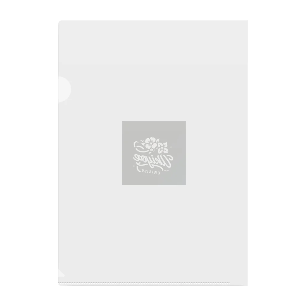 BILBILのUkiyE クライシスロゴシリーズ Clear File Folder