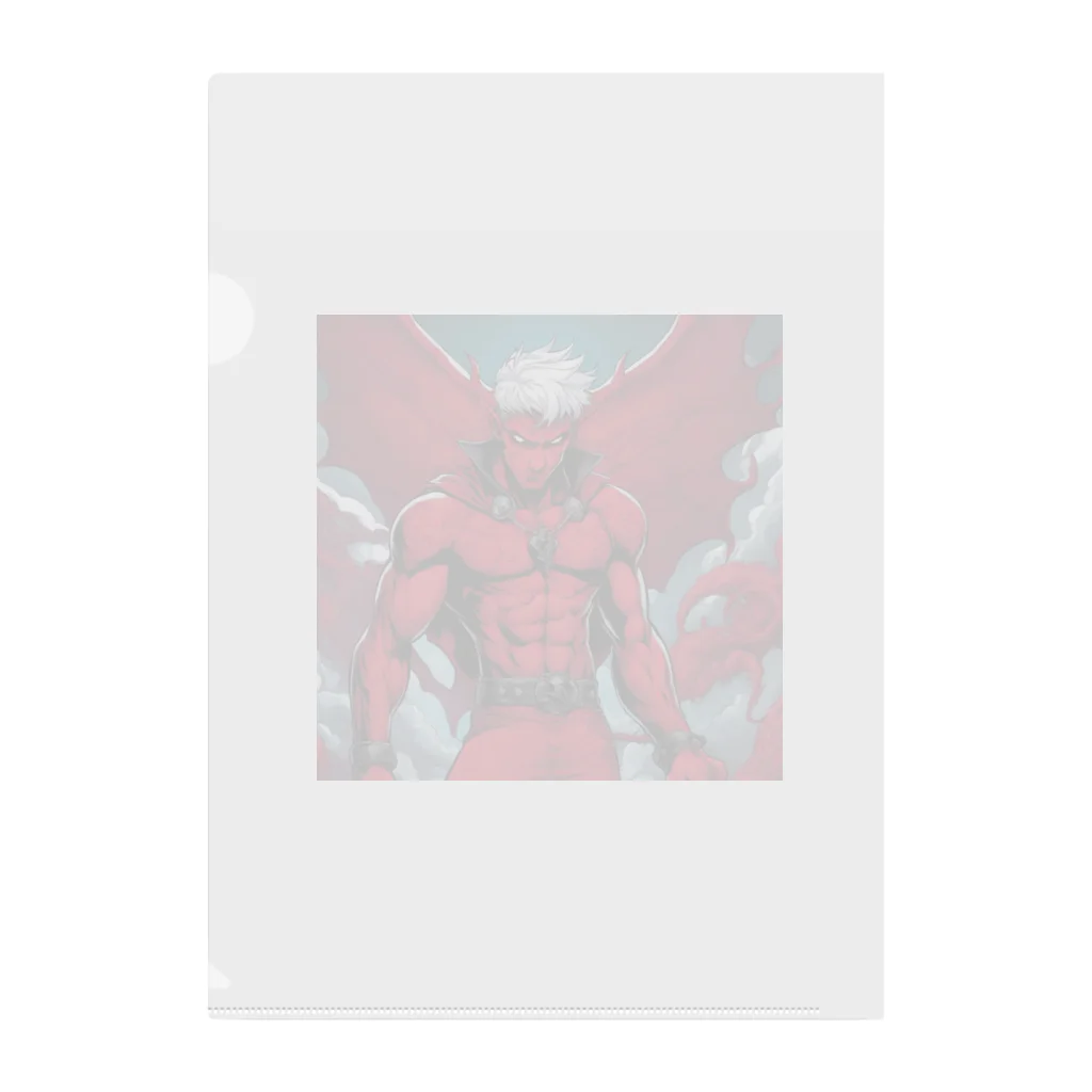 taturou-11777の赤い悪魔 Clear File Folder