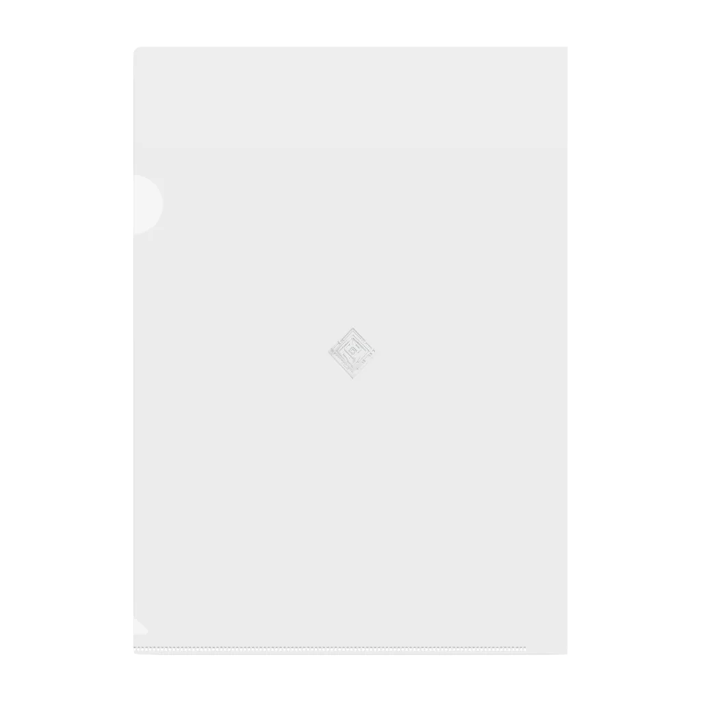 シルバーデザイン-幻影のゼノンの結晶 Clear File Folder