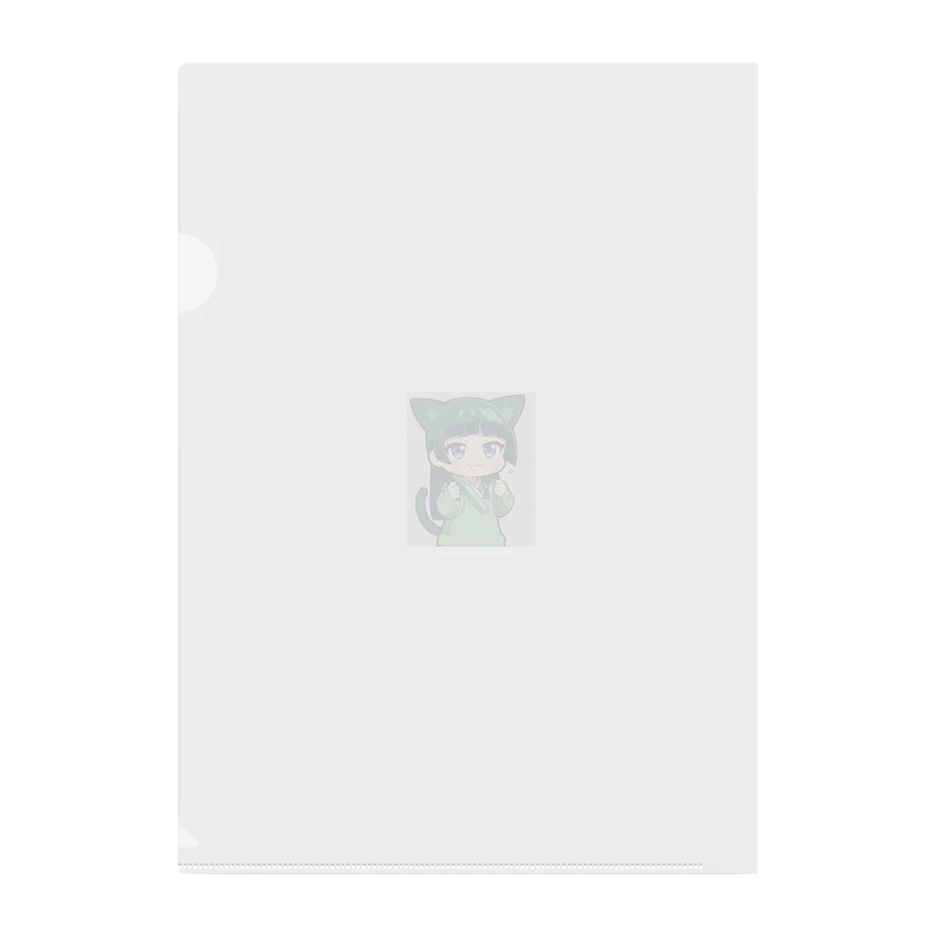 キャラメルの猫猫 Clear File Folder