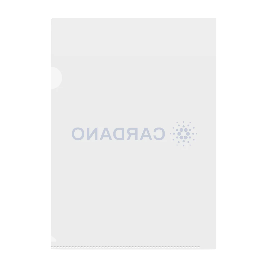 Cardano ADAのCardano(カルダノ)  ADA Clear File Folder