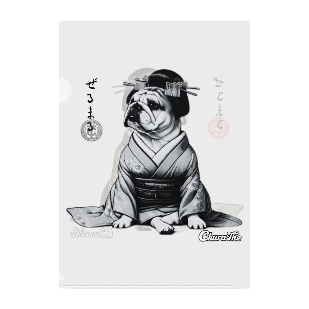 CHURATHEのJapawan-zerumaru Clear File Folder