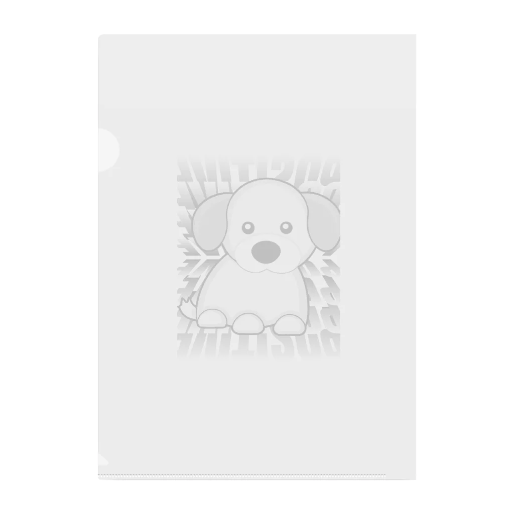 毎日がにゃんとも幸せ マサッチShopのポジティブ！わんた Clear File Folder