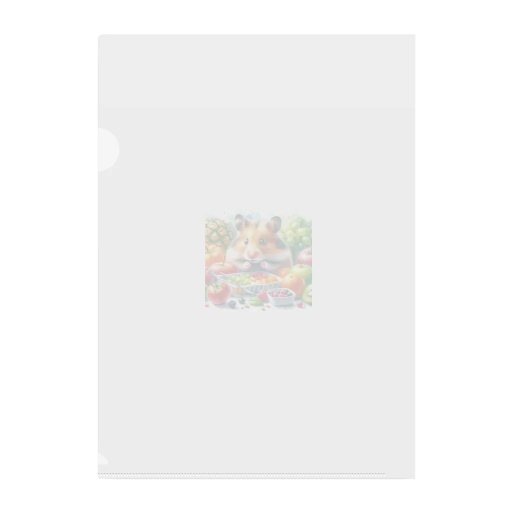 えほんのふんわりぺーじのピースケのおいしい発見 Clear File Folder