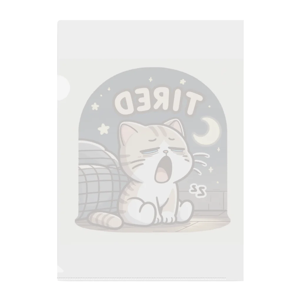 mimikkyu322のTired cat7 클리어파일