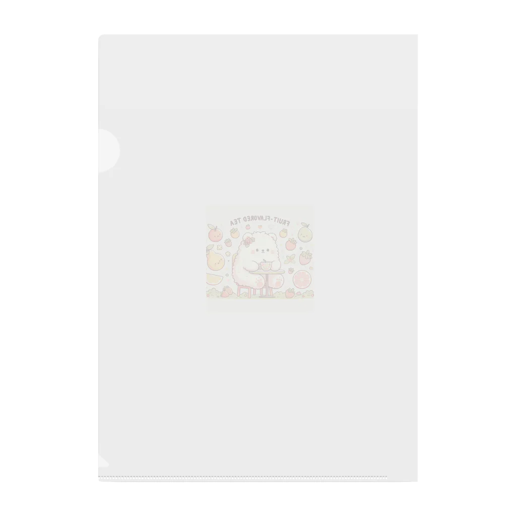 ®️starのfruitteabare Clear File Folder