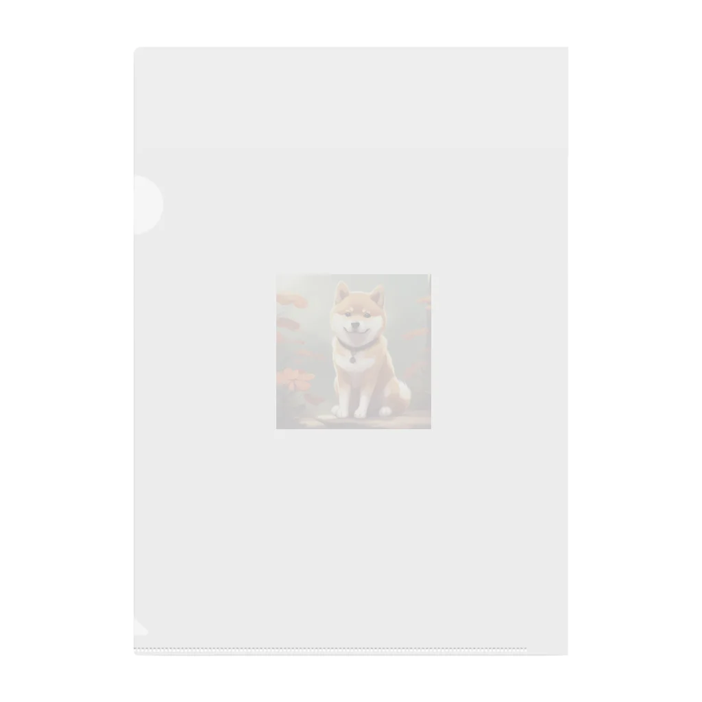 Ricky-Rickyのかわいい柴犬 Clear File Folder