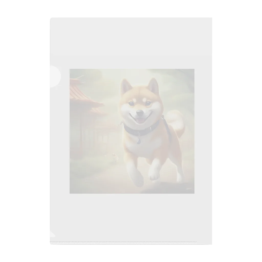 Ricky-Rickyのやんちゃな柴犬 Clear File Folder