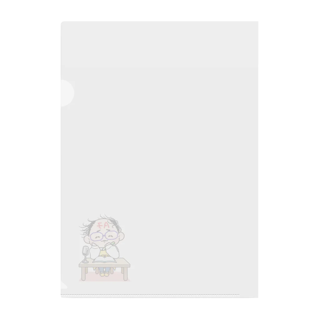 A子のニッコリA子 Clear File Folder