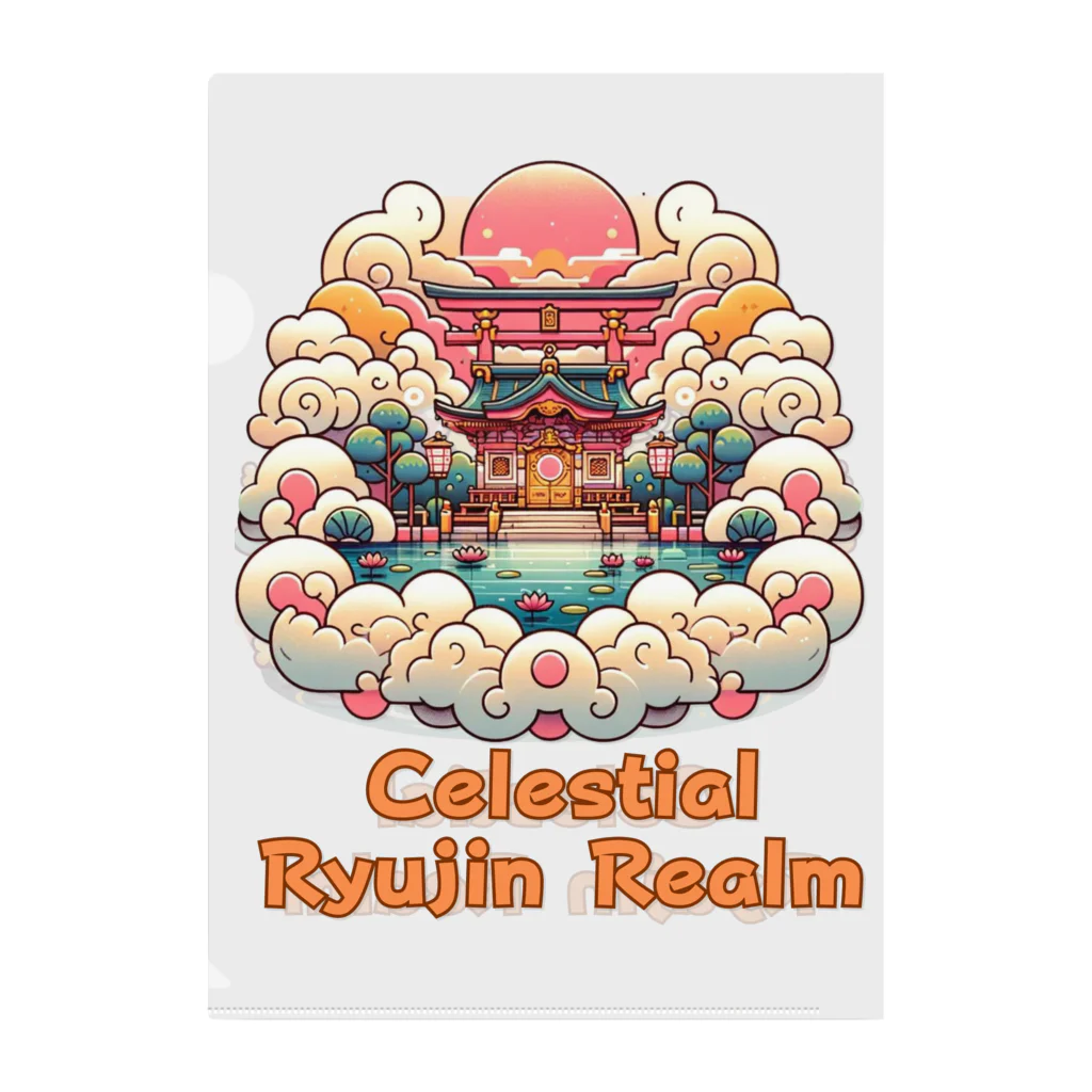 大江戸花火祭りのCelestial Ryujin Realm～天上の龍神社6 クリアファイル