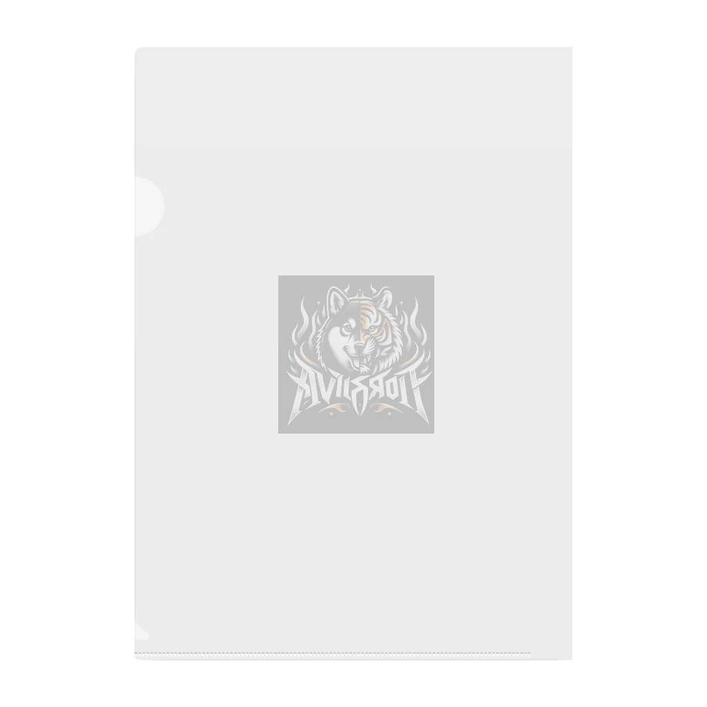 虎柴ショップの虎柴オリジナルグッズ Clear File Folder