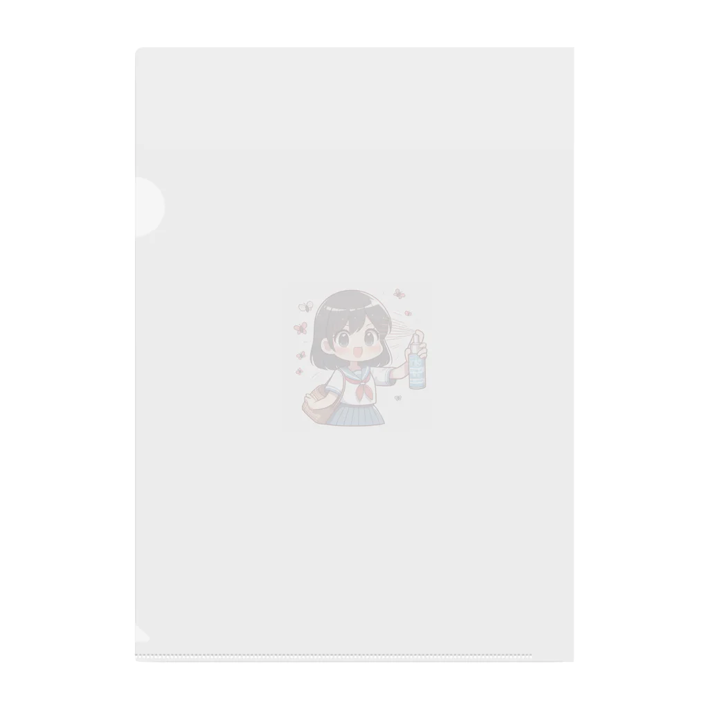 ともっしーの花粉症ですか？ Clear File Folder