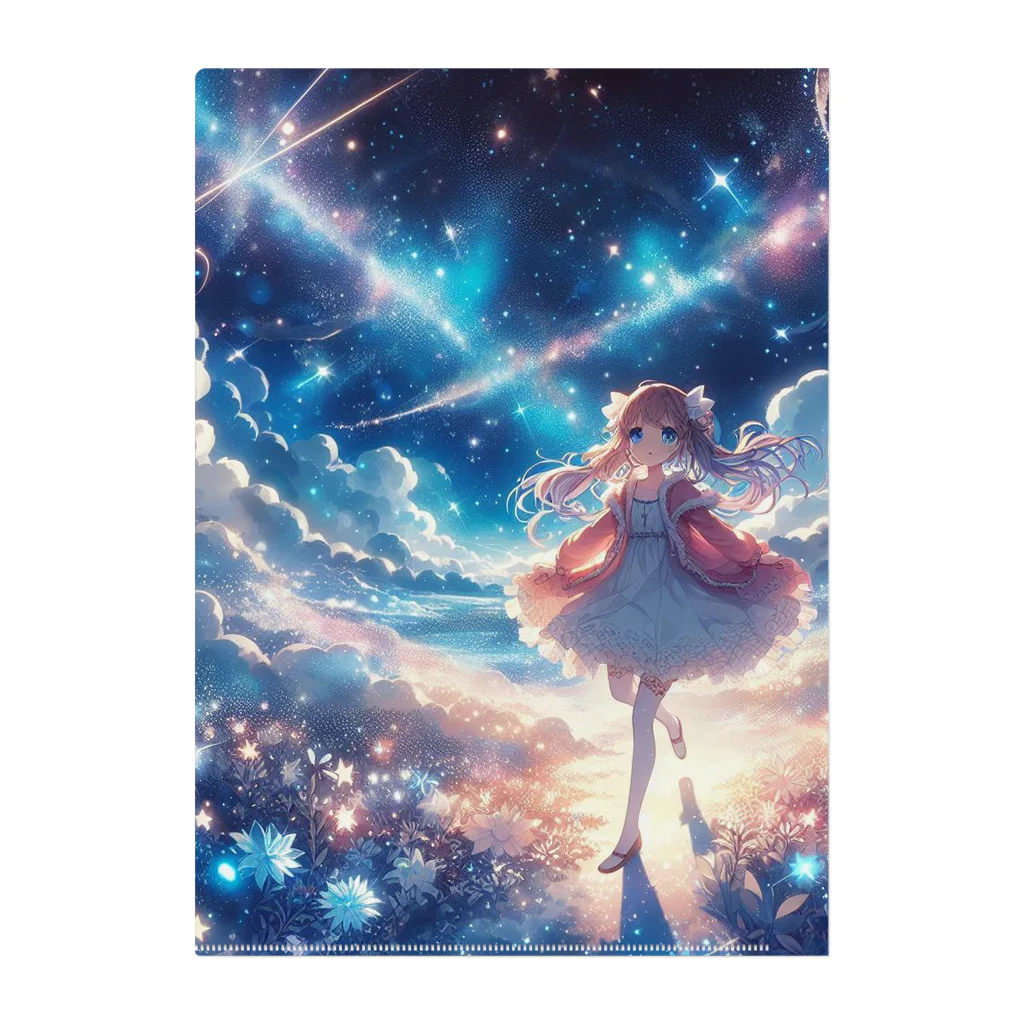 hikaru0124の星降る夜の舞踏会」 Clear File Folder