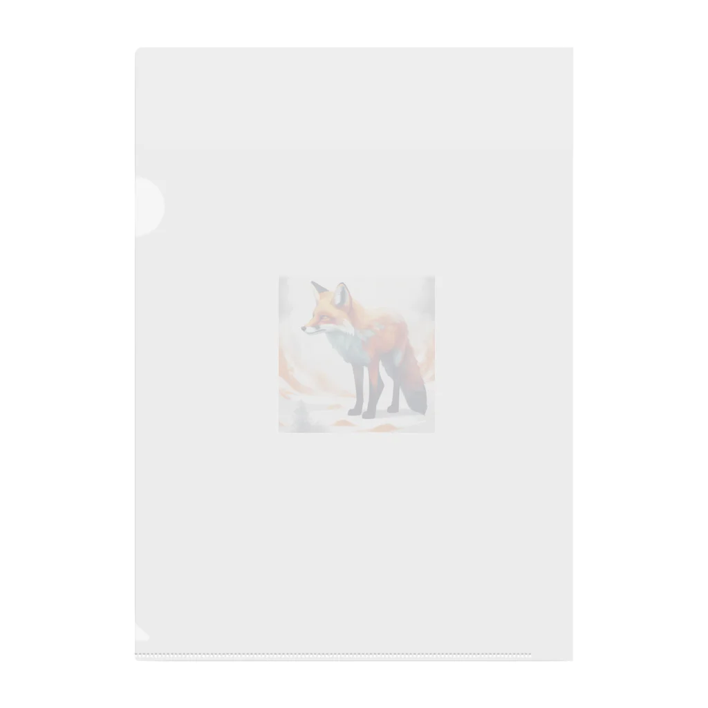 ブルーレイの守護者の狐 Clear File Folder