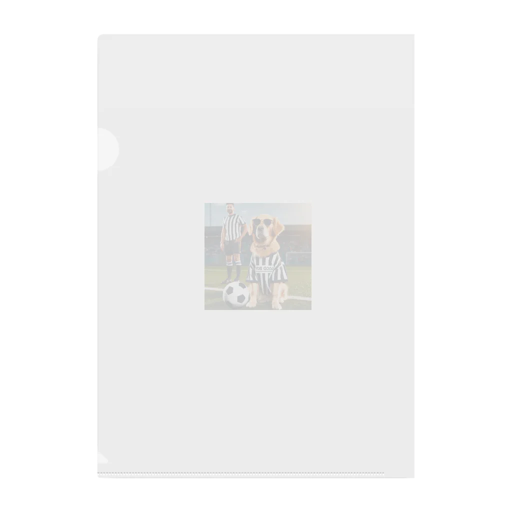 qloのレフェリーGOOD BOY Clear File Folder